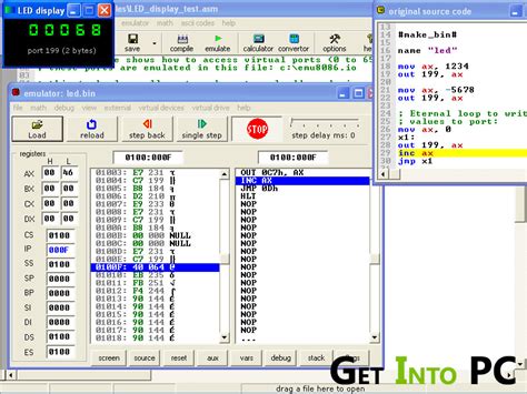 online emulator 8086|8086 Emulator .